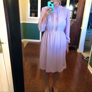Lady Carol of NY Vintage high neck dress